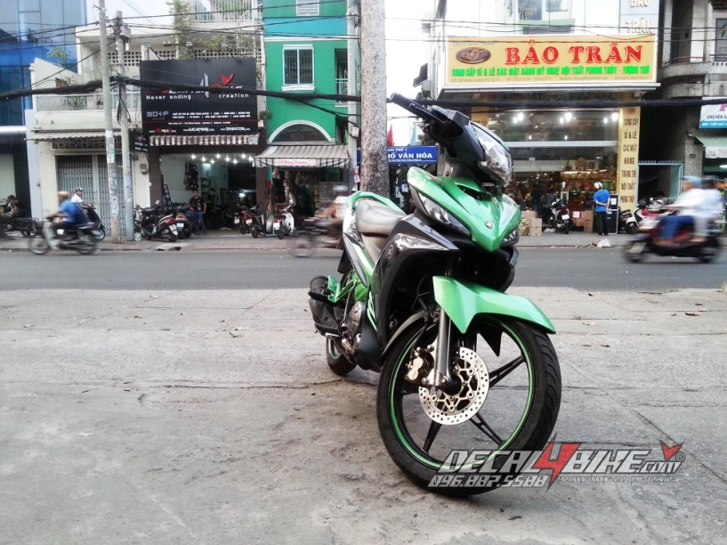 Tem exciter lc135 2014 - linh hồn xanh - 2