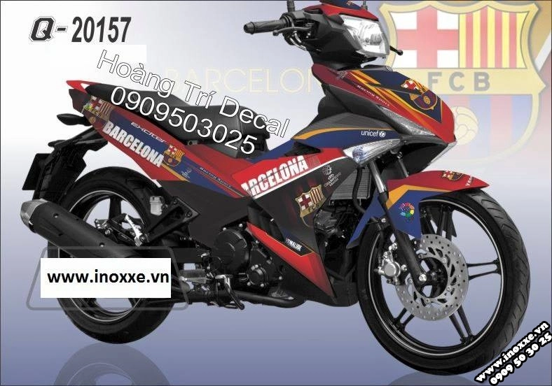 Tem xe exciter 2015 phong cách - 1