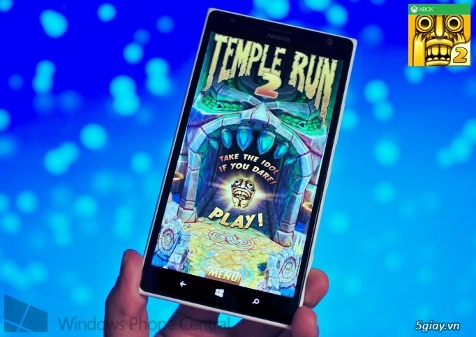 Temple run 2 đã chính thức hỗ trợ các thiết bị windows phone 512mb ram miễn phí - 1