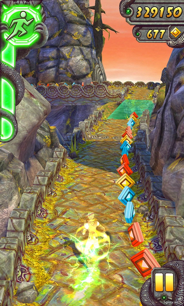 Temple run 2 đã chính thức hỗ trợ các thiết bị windows phone 512mb ram miễn phí - 5