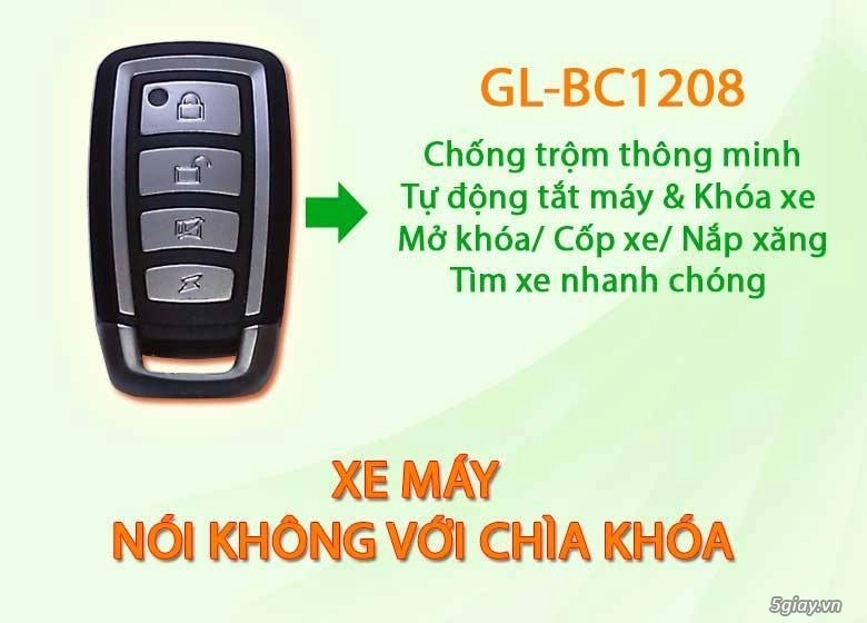 Thiết bị điều khiển và chống trộm thông minh cho xe máy - 2