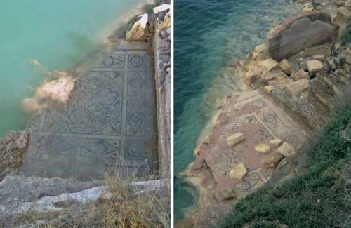 Thổ nhĩ kỳ khai quật bức tranh ghép 2000 tuổi dưới lòng đất - 8