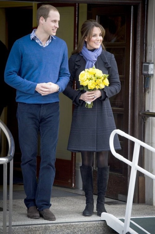 Thời trang bầu của kate middleton - 1