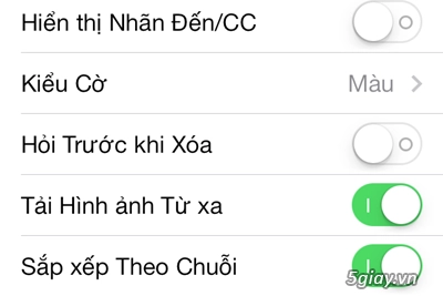 Tiết kiệm thời gian tải e-mail trên ios - 3