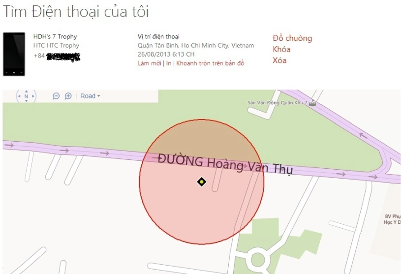 Tìm lại điện thoại bị mất với find my phone - 5