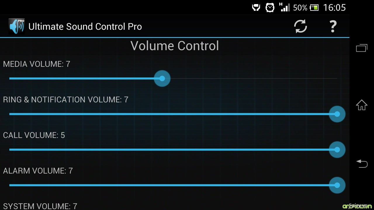 Tinh chỉnh âm thanh hệ thống dễ dàng cho android - 2