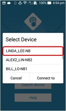 Tính năng remote link trên zenfone - 9