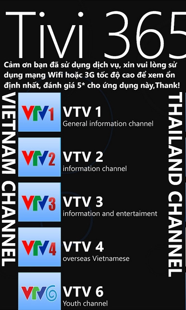 Tivi 365 xem trọn bộ các kênh truyền hình - 3