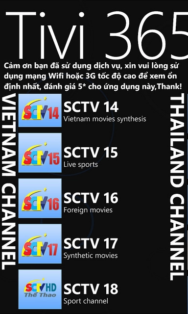 Tivi 365 xem trọn bộ các kênh truyền hình - 4