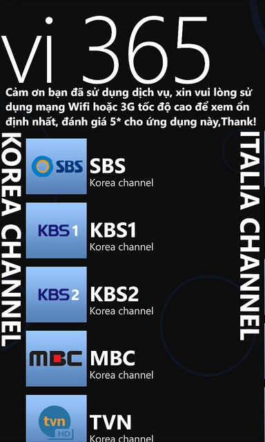 Tivi 365 xem trọn bộ các kênh truyền hình - 6