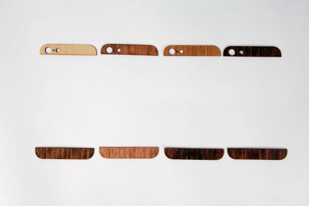 Trang trí cho iphone với miếng dán bằng gỗ độc đáo - 3