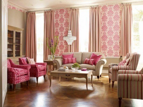 Trang trí nhà thêm lãng mạn với màu hồng - 2