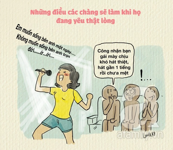 Tranh vui những điều các chàng sẽ làm khi họ yêu bạn thật lòng - 5