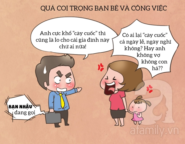 Tranh vui những điều khiến các bà vợ chán chồng nhất quả đất - 3