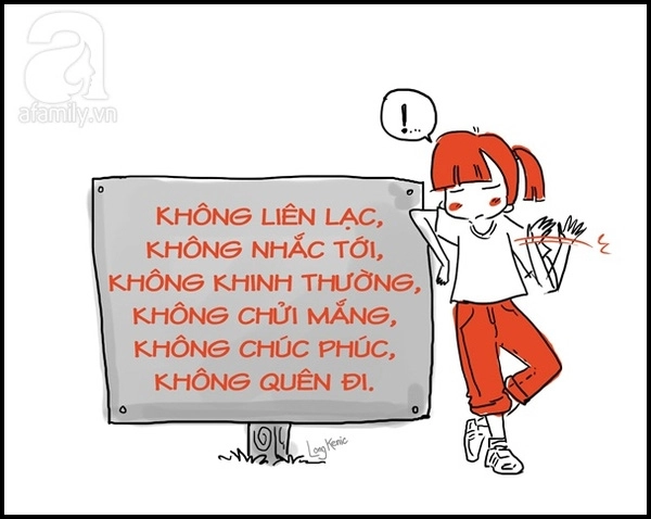 Tranh vui những định nghĩa sởn da gà về người yêu cũ - 1