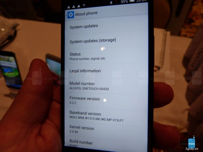 Trên tay alcatel one touch idol x - 2
