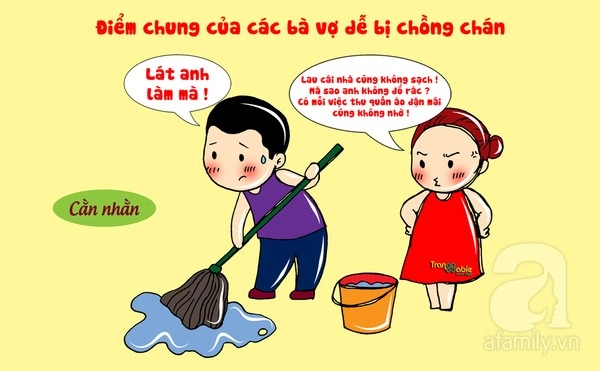 Truyện tranh điểm chung của các bà vợ dễ bị chồng chán - 1