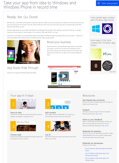 Tự tạo ứng dụng dùng trên windows phone - 2