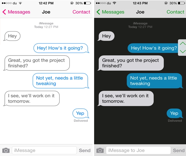 Tùy chỉnh giao diện của ứng dụng tin nhắn trên iphone - 2