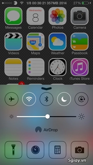 Tweak cloaky tắt đề mục thừa trên status bar control center và nhiều vị trí khác - 4