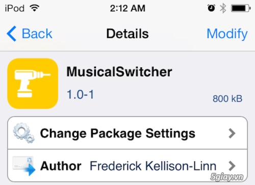 Tweak musicalswitcher biến màn hình app switcher thành piano - 1