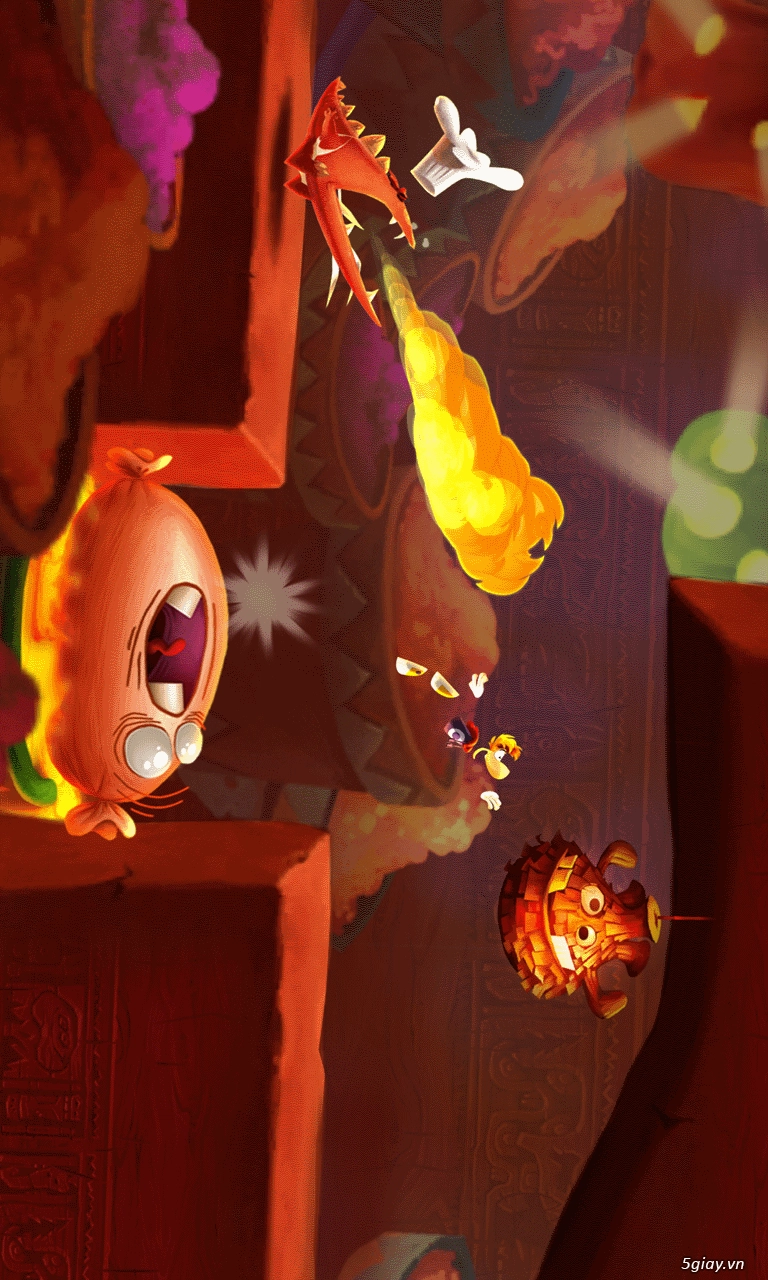 Ubisoft phát hành game rayman fiesta run cho nền tảng windows phone - 5