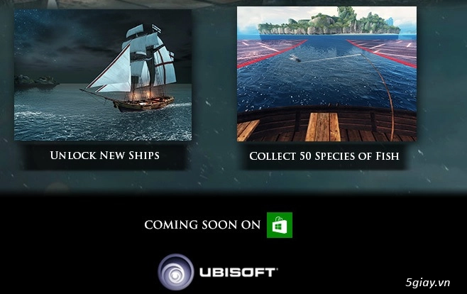 Ubisoft sẽ phát hành game assassins creed pirates cho nền tảng windows phone - 2
