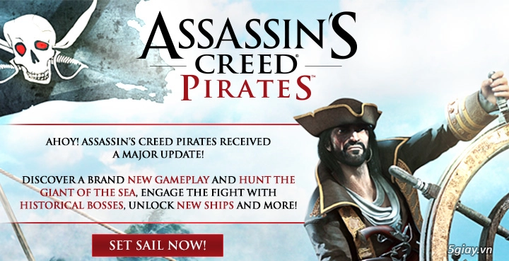 Ubisoft sẽ phát hành game assassins creed pirates cho nền tảng windows phone - 3