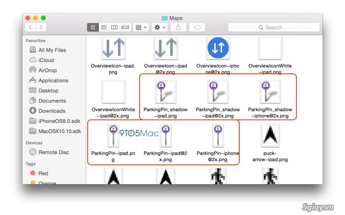 Ứng dụng bản đồ trong ios 8 sẽ có chức năng định vị xe hơi - 2