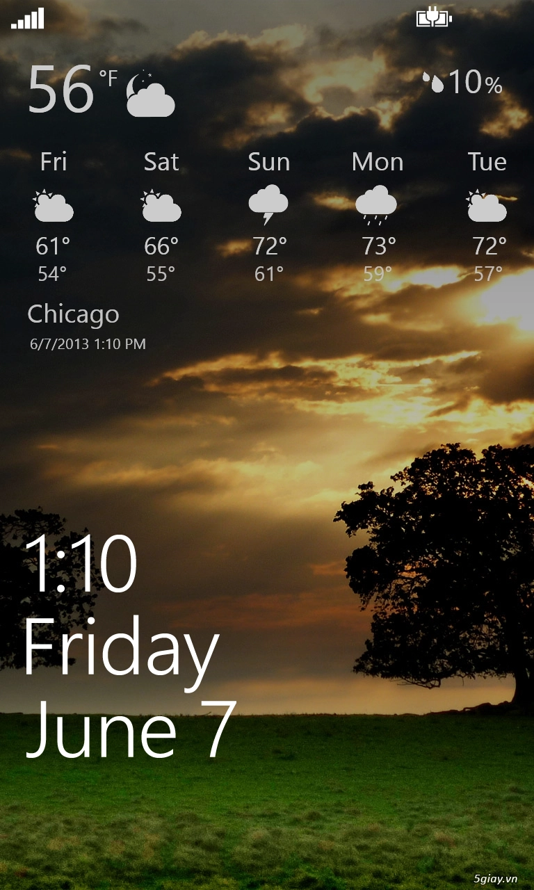 Amazing weather hd cập nhật phiên bản mới tương thích wp81 - 5