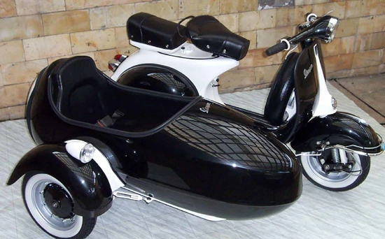 Vespa 3 bánh - vẻ đẹp mê hồn - 2