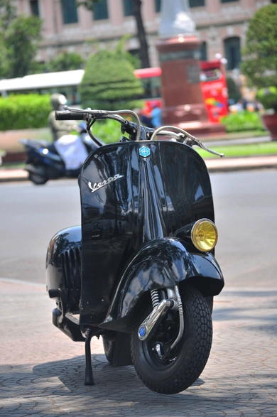 Vespa 98 tự chế độc nhất tại sài thành - 6