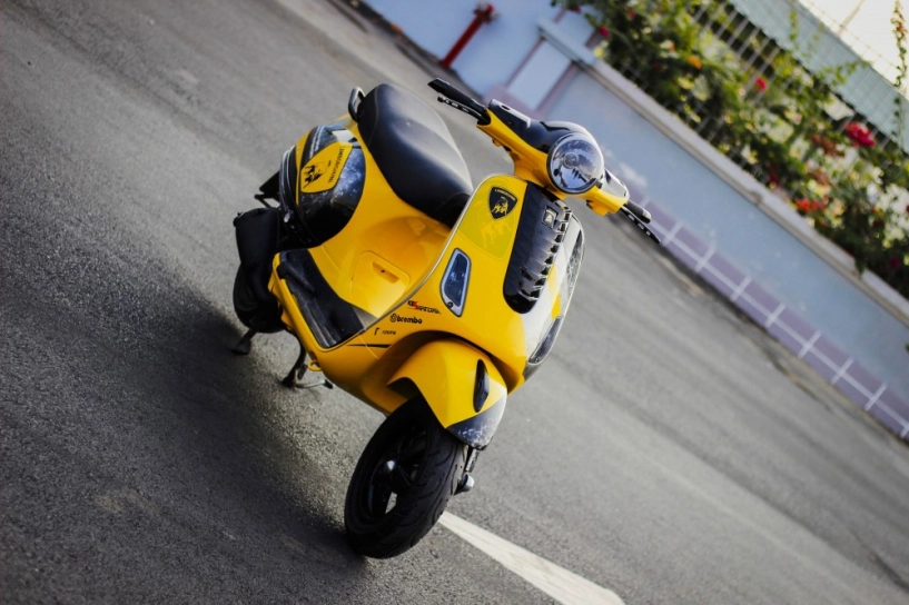 Vespa lx độ ấn tượng với dàn áo lamborghini gallardo tài sài gòn - 3