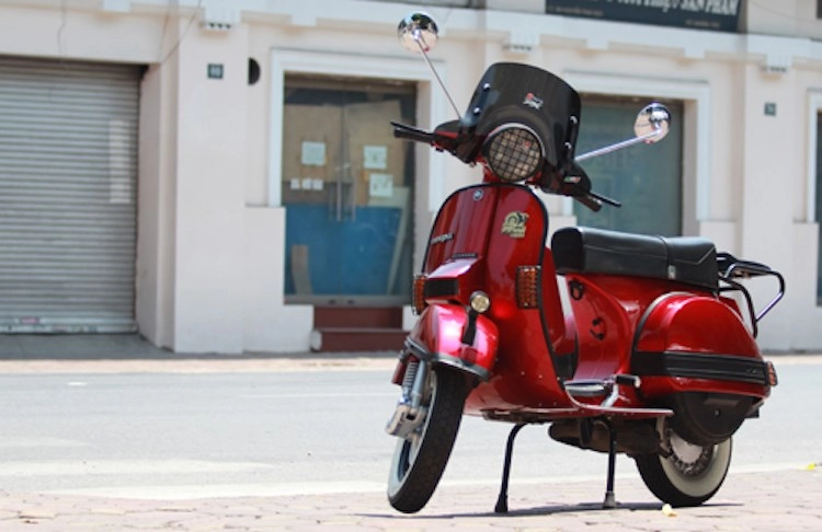 Vespa px200 đời 1984 chiếc xe tay ga cực hiếm tại việt nam - 1