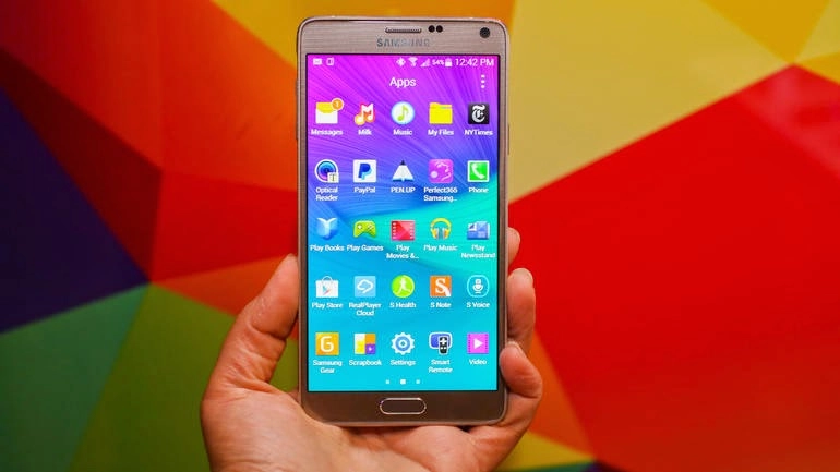 video samsung galaxy note 4 droptest - 1