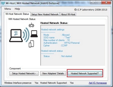 Wi-host 10 phần mềm phát sóng wifi cho laptop miễn phí - 2