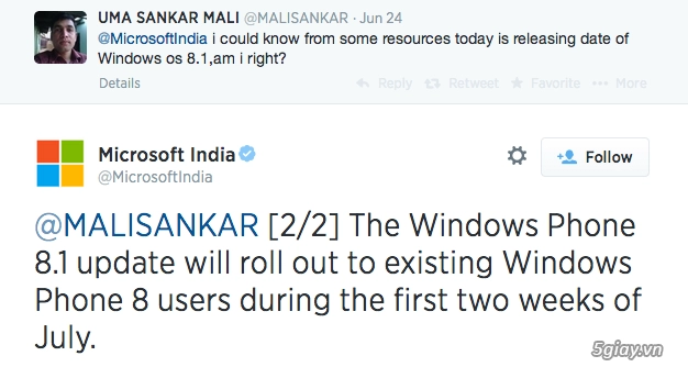 Windows phone 81 được cập nhất trước tiên tại ấn độ - 2