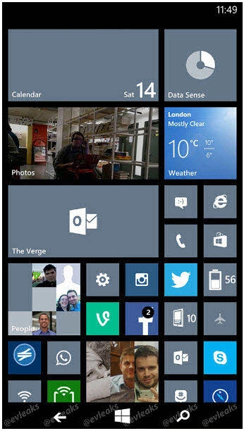 Windows phone 81 sẽ có nút điều hướng ngay trên màn hình - 1