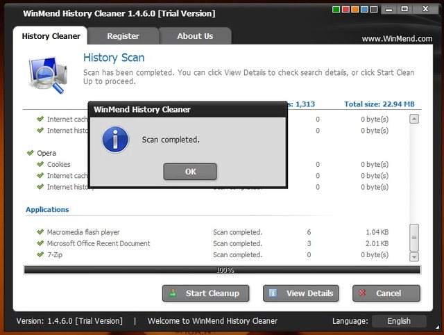 Winmend history cleaner - phần mềm dọn dẹp máy tính hiệu quả cho windows 81 - 4