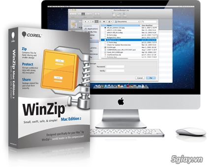 Winzip mac edition - nén và giải nén file cho hệ mac os - 1