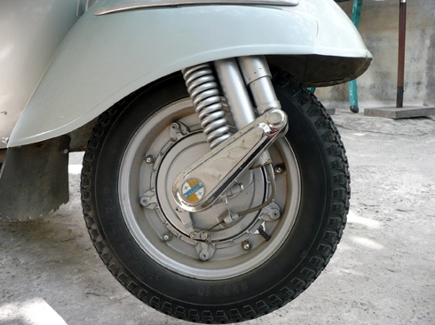 Xế cổ vespa 150 sprint 1966 hàng hiếm ở việt nam - 11