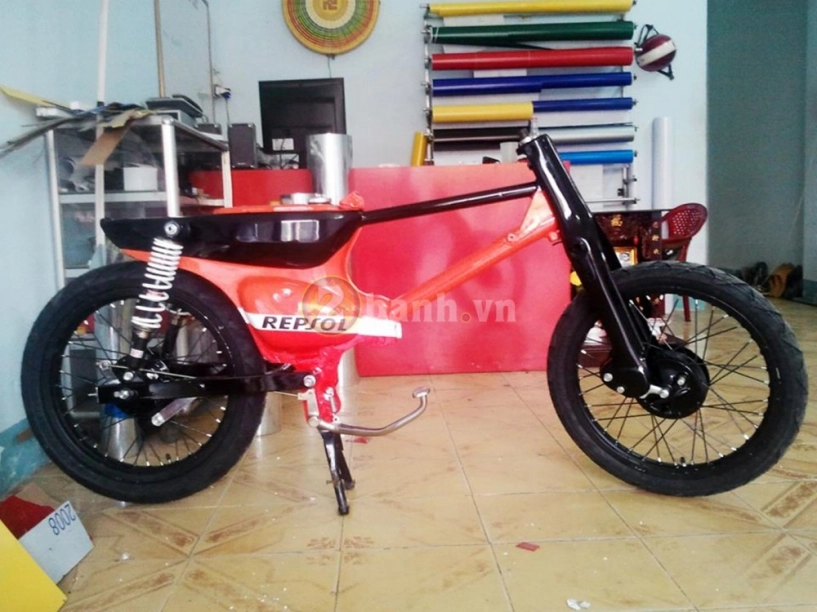 Xe cub bobber độc nhất đất trà vinh - 17