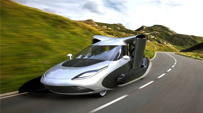Xe hơi bay và chạy bằng năng lượng điện độc đáo trong tương lai - 1