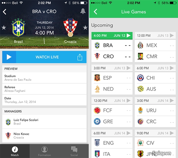 Xem world cup trực tiếp trên iphoneipad - 3