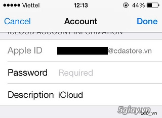 Xoá tài khoản icloud trên ios7 không cần password - 4
