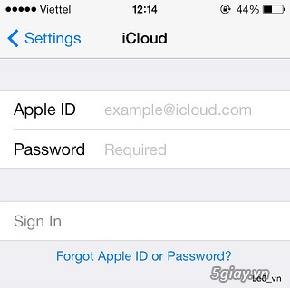 Xoá tài khoản icloud trên ios7 không cần password - 8