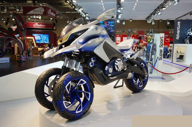 Yamaha 01gen concept siêu môtô 3 bánh đến từ tương lai - 1