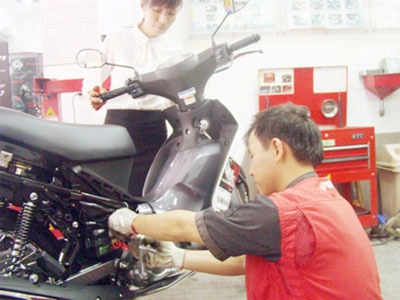 Yamaha dẫn đầu thị trường xe máy việt nam về bảo hành - 1