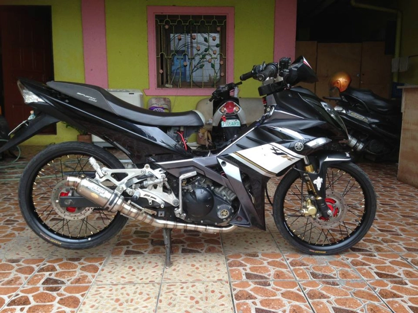 Yamaha exciter 2008 độ trái 59 khoác áo x1r body kit - 1