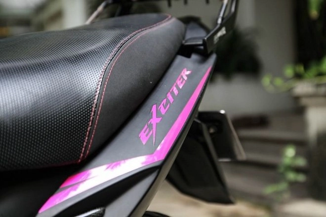 Yamaha exciter độ màu đen - hồng cực cá tính - 12